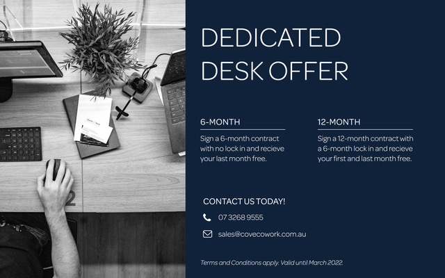 Dedicated Desk Offer